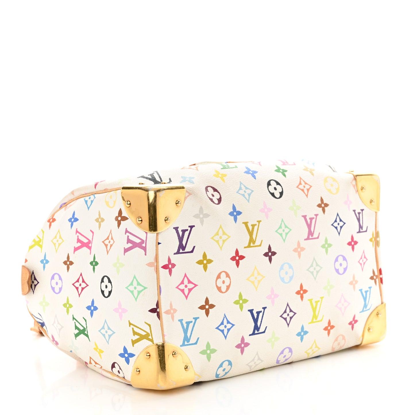Monogram Multicolor Speedy 30 White