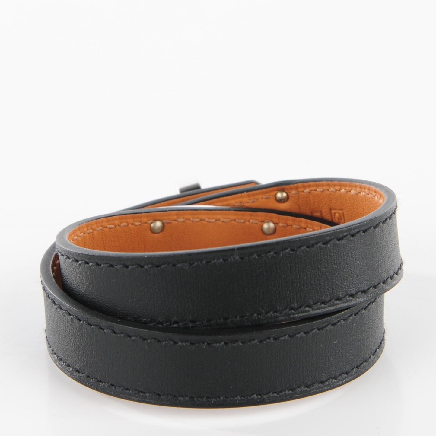 Box Kelly Double Tour Bracelet XS Black