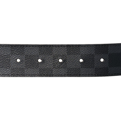 Louis Vuitton Damier Graphite 40mm LV Initiales Belt 90 36 5 of 6