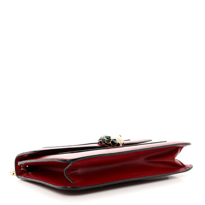 Bulgari Calfskin Serpenti Forever Crossbody Bag Ruby Red 5 of 14