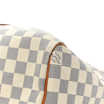 Louis Vuitton Damier Azur Keepall Bandouliere 45 18 of 22