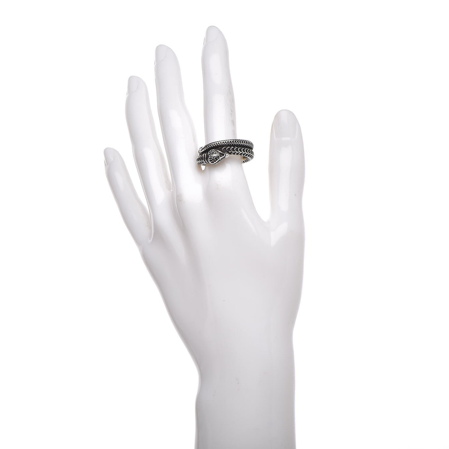Sterling Silver Garden Snake Band Ring 59 8.75