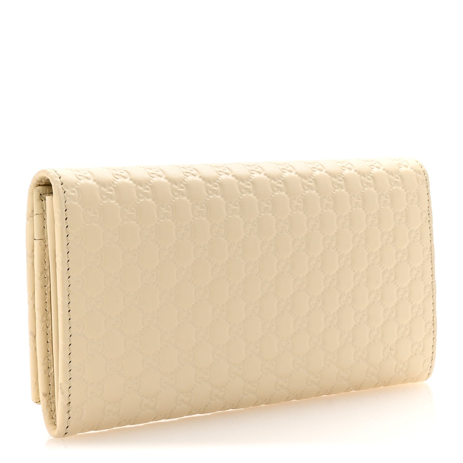 Gucci Soft Microguccissima Continental Wallet White 3 of 8