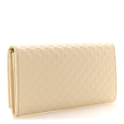Gucci Soft Microguccissima Continental Wallet White 3 of 8
