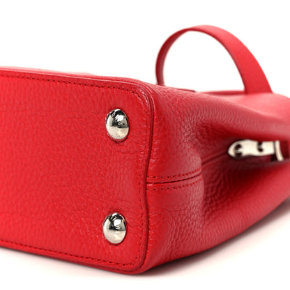 Louis Vuitton Taurillon Capucines BB Scarlet Red 8 of 8