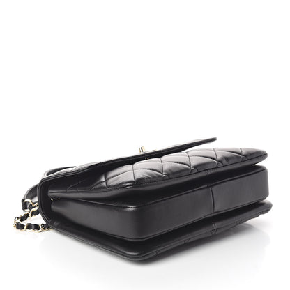 Chanel Lambskin Quilted Small Trendy CC Dual Handle Flap Bag Black 4 of 12