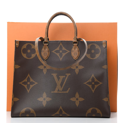 Louis Vuitton Reverse Monogram Giant Onthego GM 15 of 15