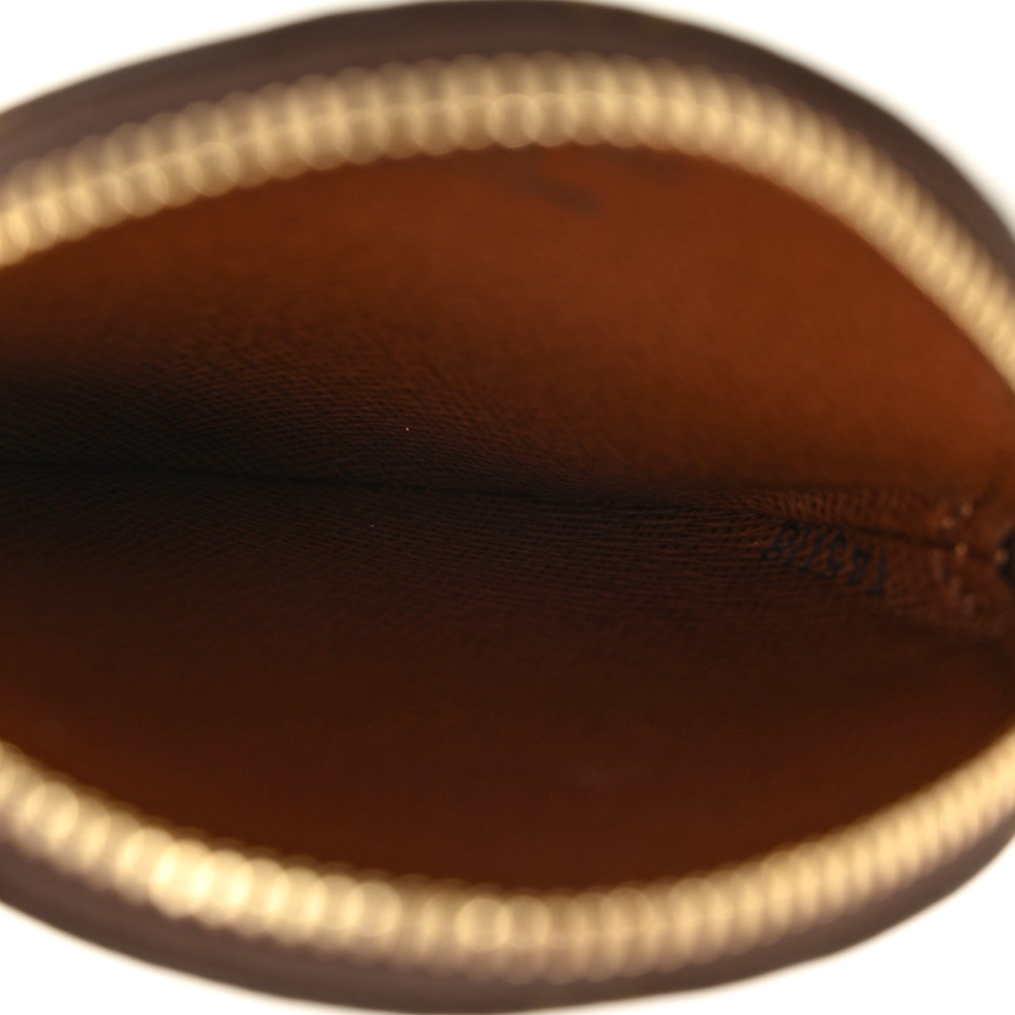 Monogram Round Coin Purse