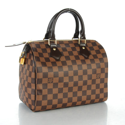 Louis Vuitton Damier Ebene Speedy 25 3 of 8