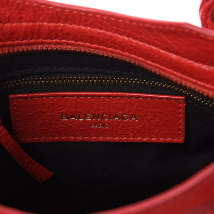 Balenciaga Agneau Classic Hardware Mini City Poppy 7 of 8