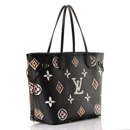Louis Vuitton Monogram Giant Wild At Heart Neverfull MM Black 2 of 5
