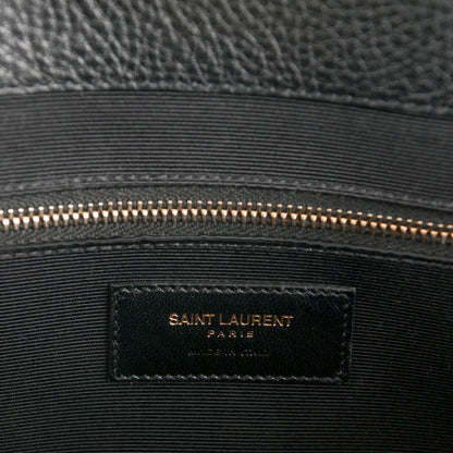 Saint Laurent Grained Calfskin Large Sac De Jour Carryall Black 6 of 7