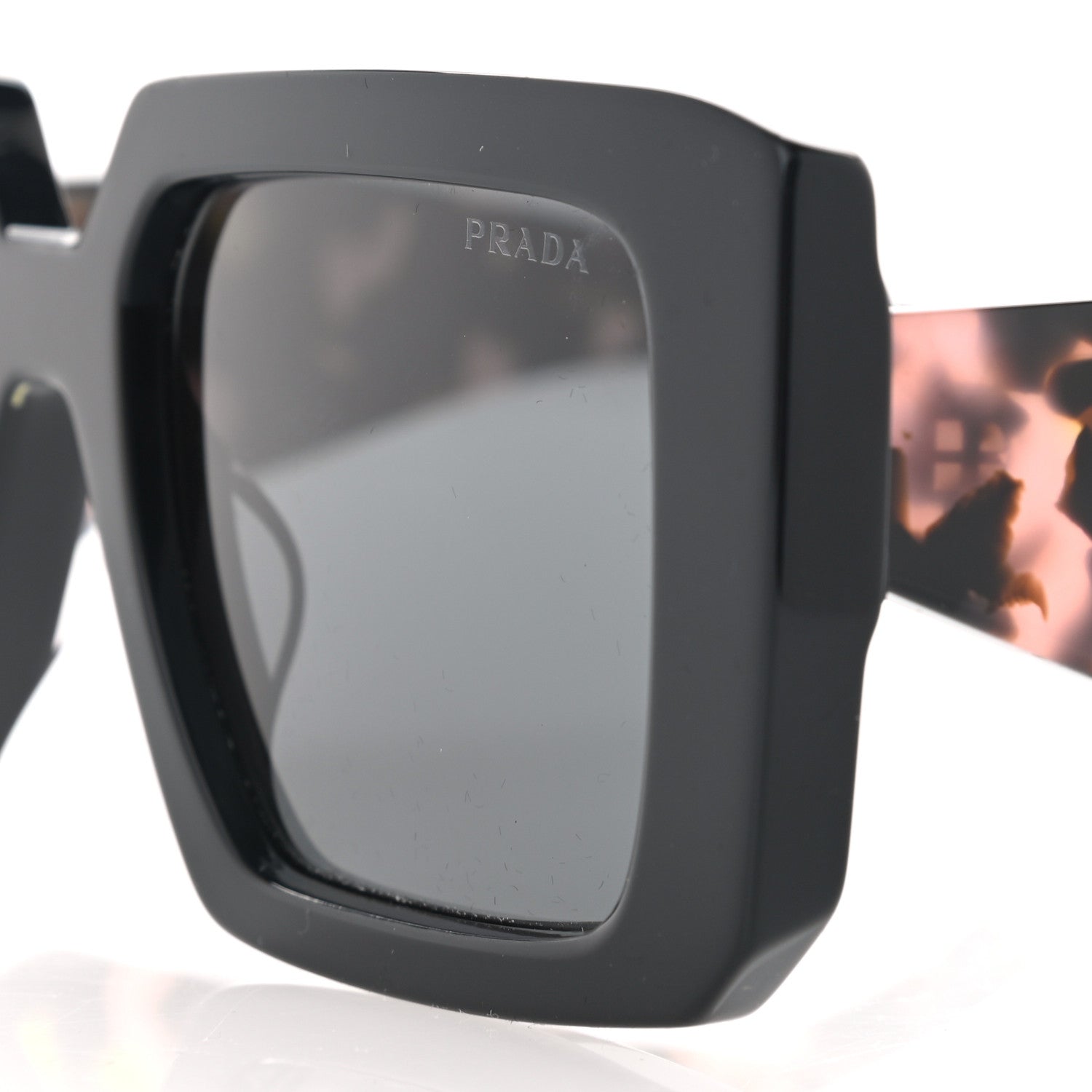 Prada Acetate Symbole Sunglasses SPR 23Y Slate Grey 7 of 8