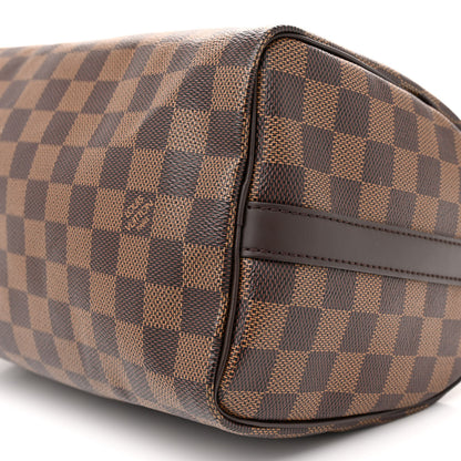 Louis Vuitton Damier Ebene Speedy Bandouliere 25 9 of 10