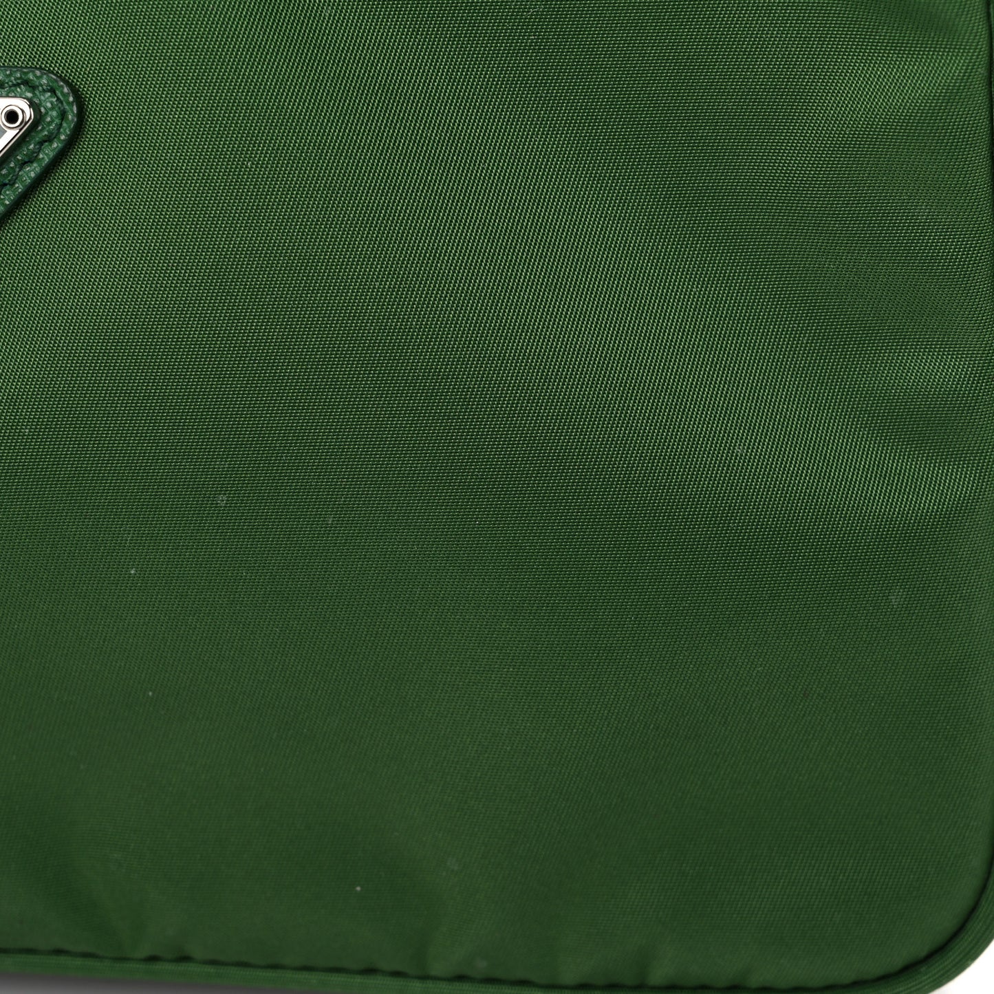 Tessuto Nylon Mini Re-Edition 2000 Bag Emerald Green