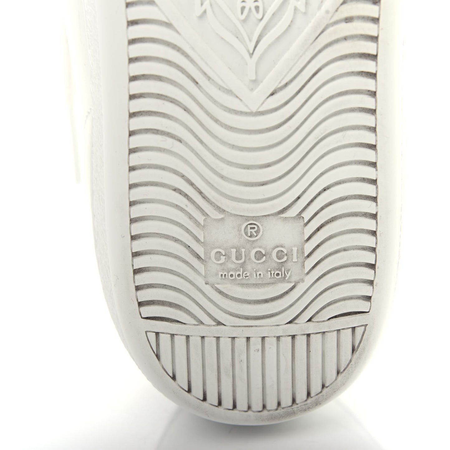 Calfskin Interlocking G Perforated Womens Ace Sneakers 39 White Grey Sky