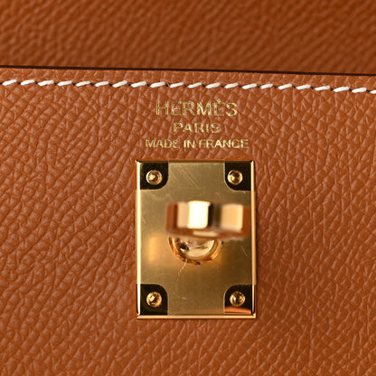 Hermes Epsom Kelly Sellier 25 Gold 6 of 11