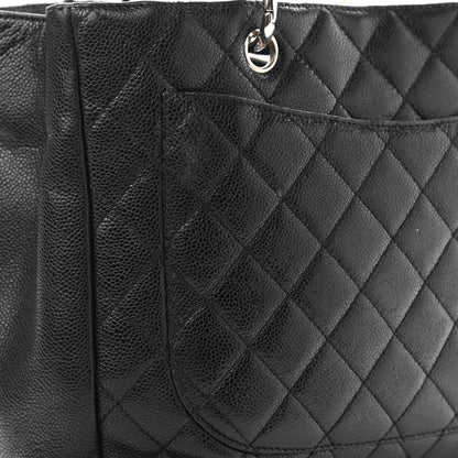 Chanel Caviar Quilted Grand Shopping Tote GST Black 20 of 21
