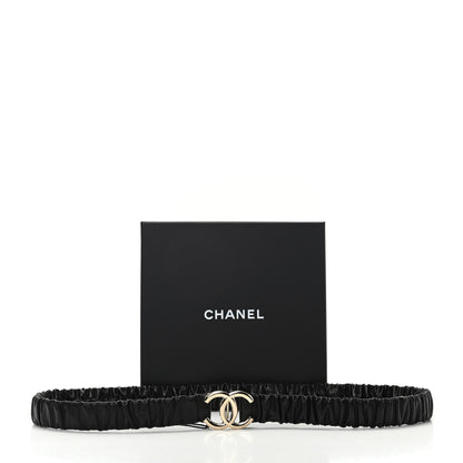 Chanel Calfskin CC Belt 85 34 Black 6 of 6