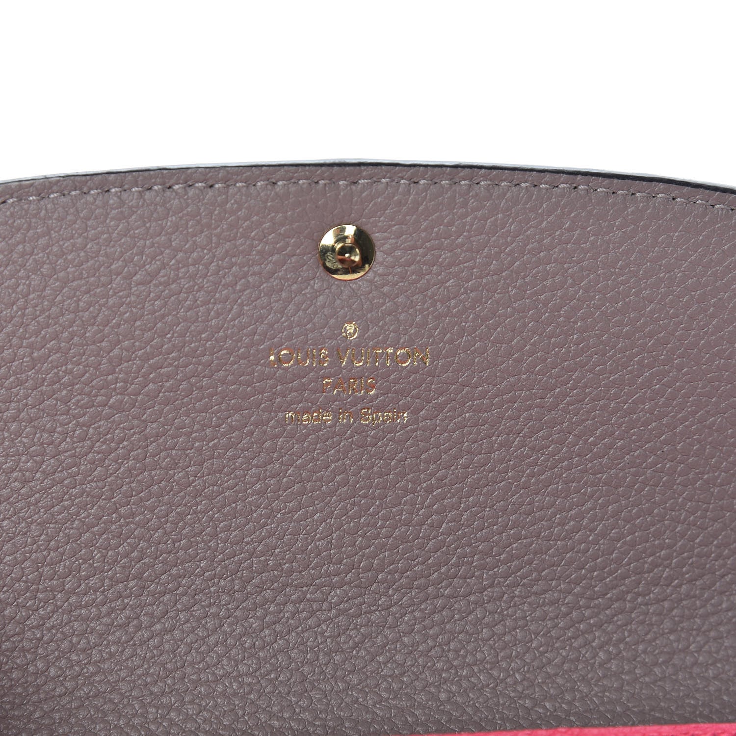 Louis Vuitton Empreinte Emilie Wallet Hot Pink 6 of 7
