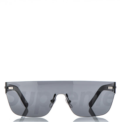 Louis Vuitton X SUPREME City Mask Sunglasses Black 2 of 8