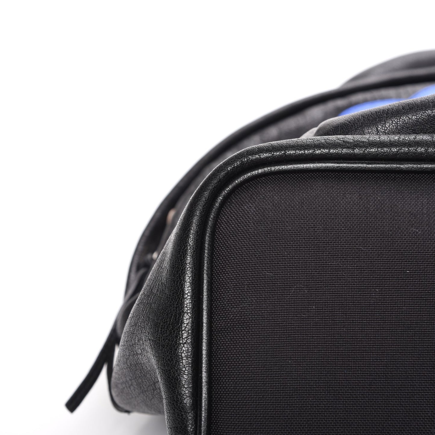 Sheepskin Love Appliqué Mini City Backpack Black