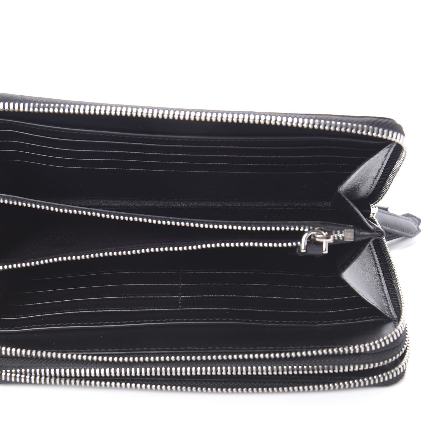 Burberry London Check Travel Wallet Navy Black 5 of 9