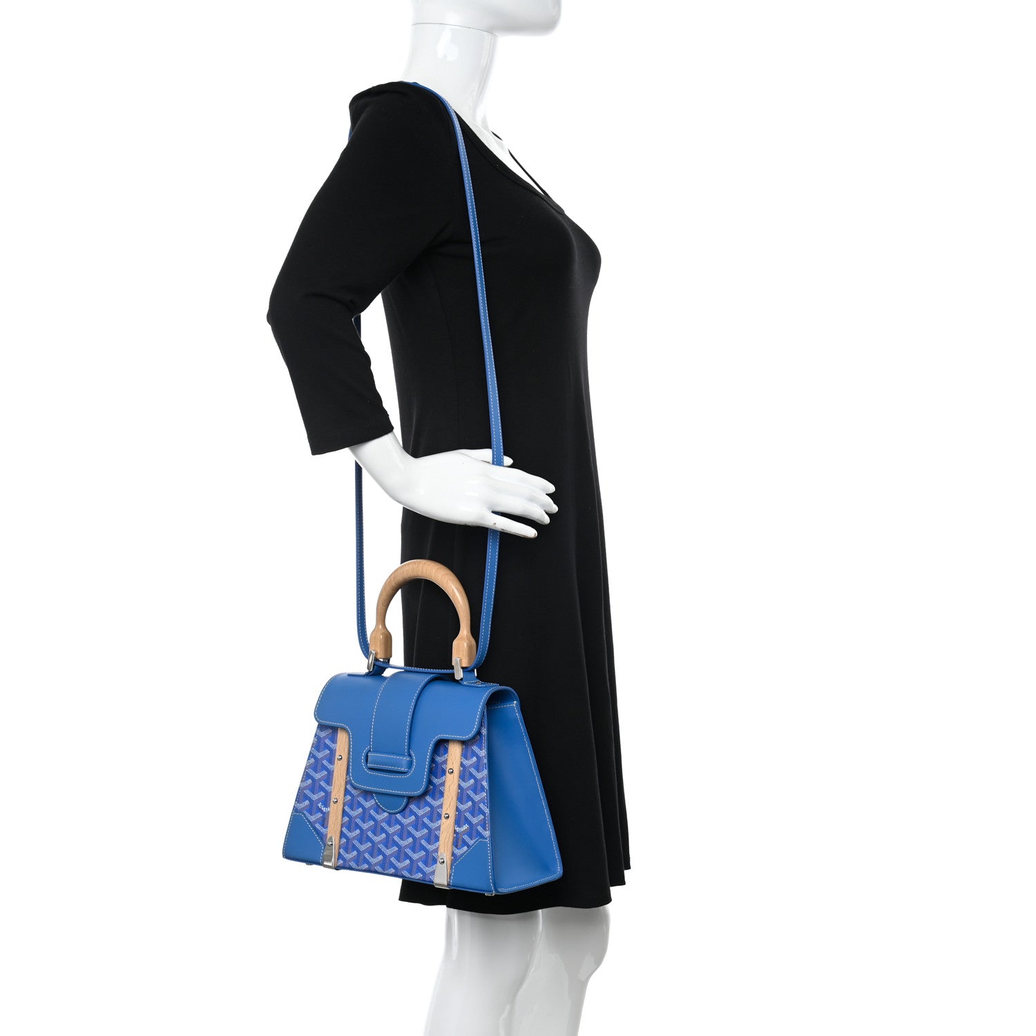 Goyard Goyardine Saigon PM Light Blue 2 of 17