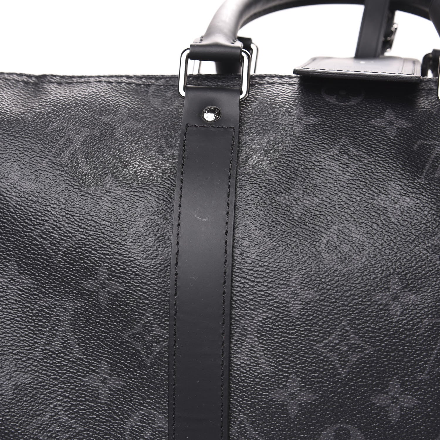 Louis Vuitton Monogram Eclipse Keepall Bandouliere 45 9 of 10