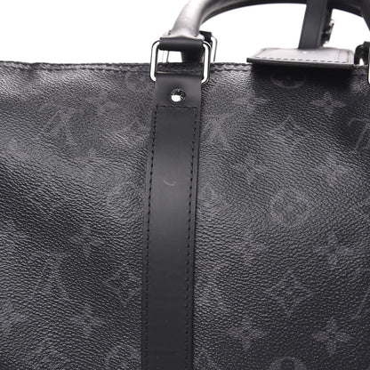 Louis Vuitton Monogram Eclipse Keepall Bandouliere 45 9 of 10