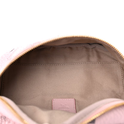 MCM Visetos Small Fusten Belt Bag Powder Pink 5 of 8
