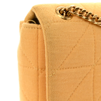 Saint Laurent Jersey Wool Patchwork Monogram Mini Jamie Baguette Saffron 12 of 12