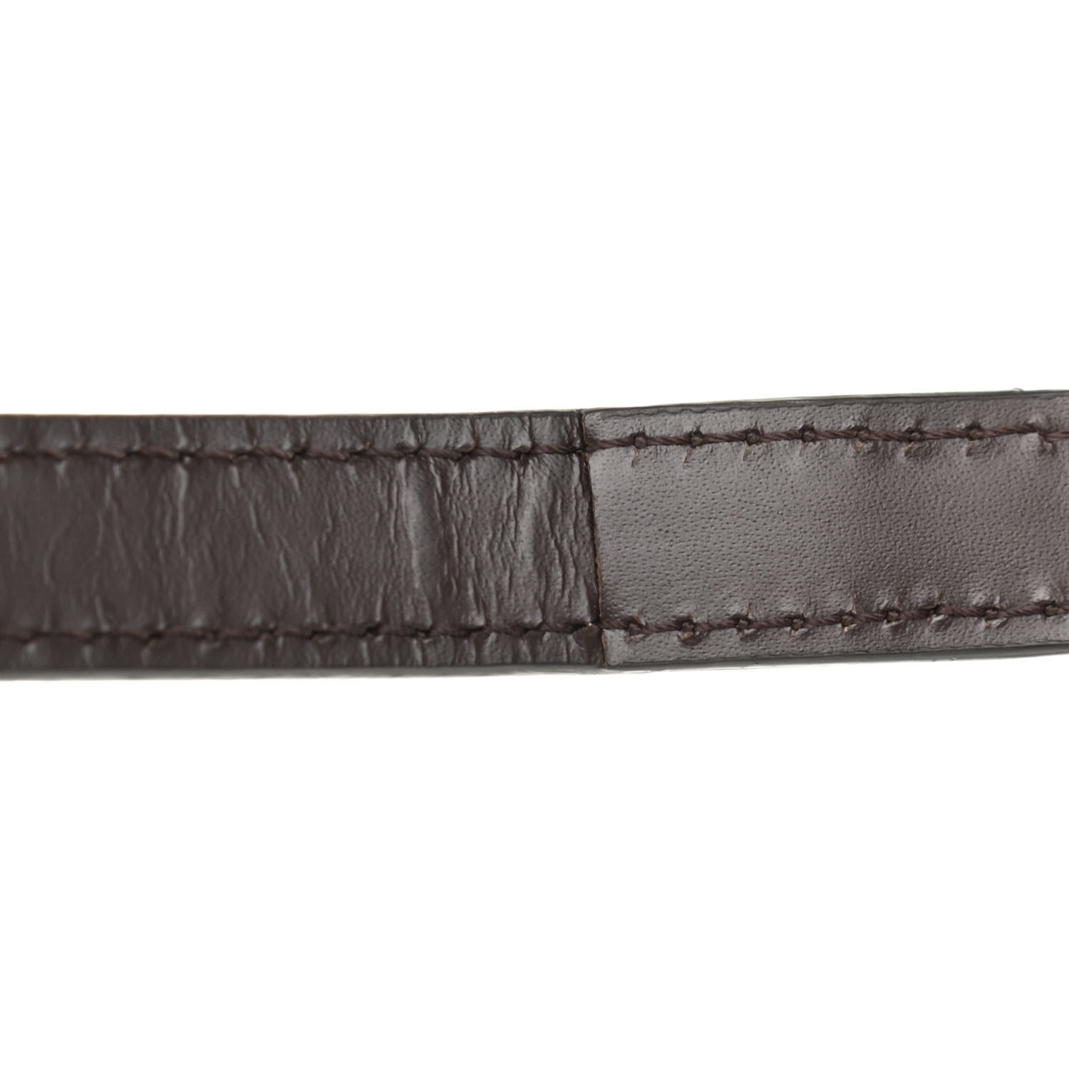 Louis Vuitton Calfskin 16mm Adjustable Shoulder Strap Brown 5 of 8