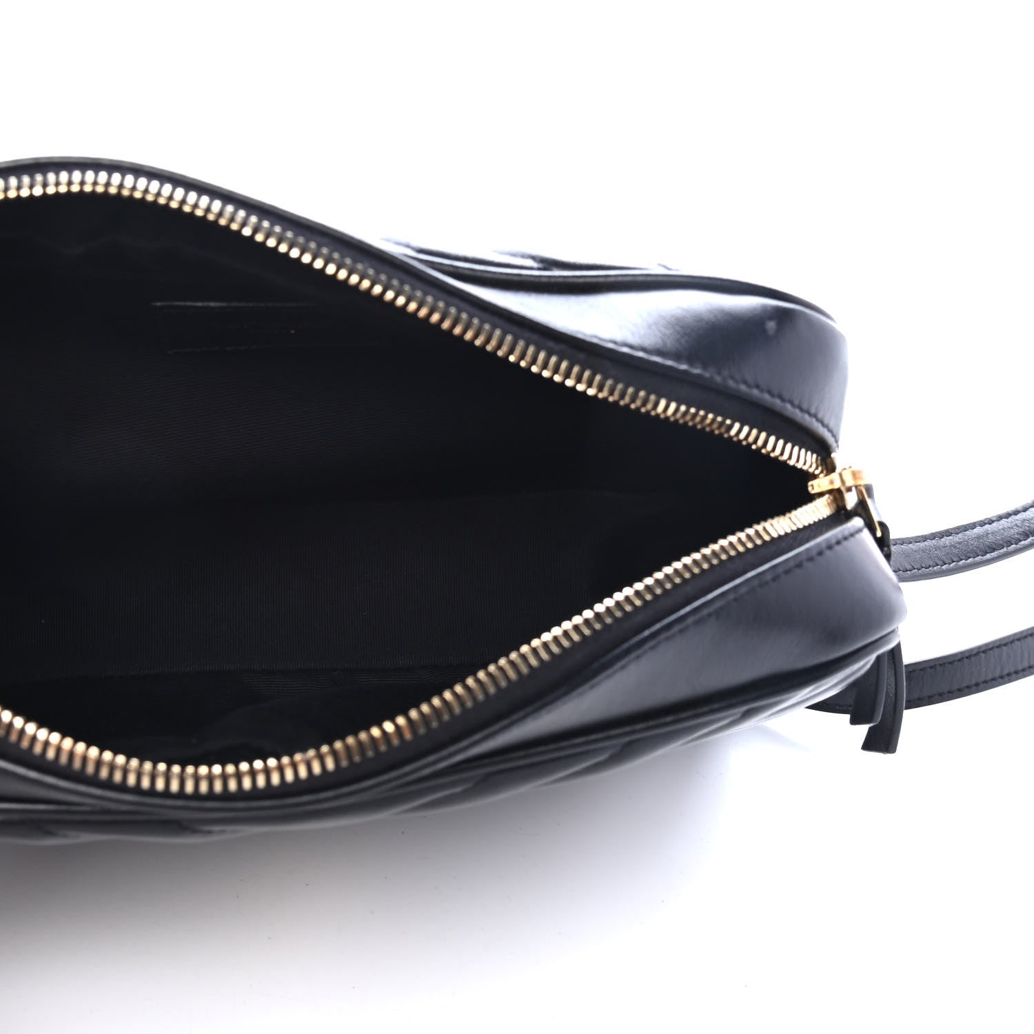 Saint Laurent Calfskin Matelasse Monogram Lou Camera Bag Black 4 of 4