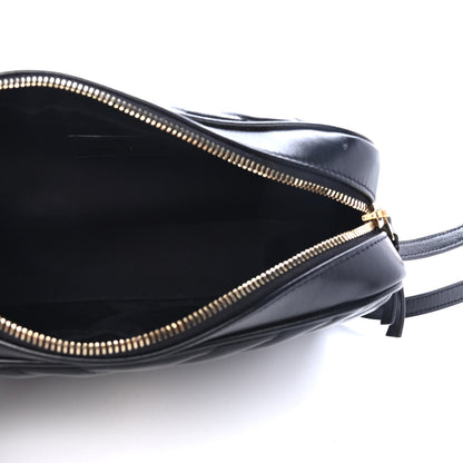 Saint Laurent Calfskin Matelasse Monogram Lou Camera Bag Black 4 of 4