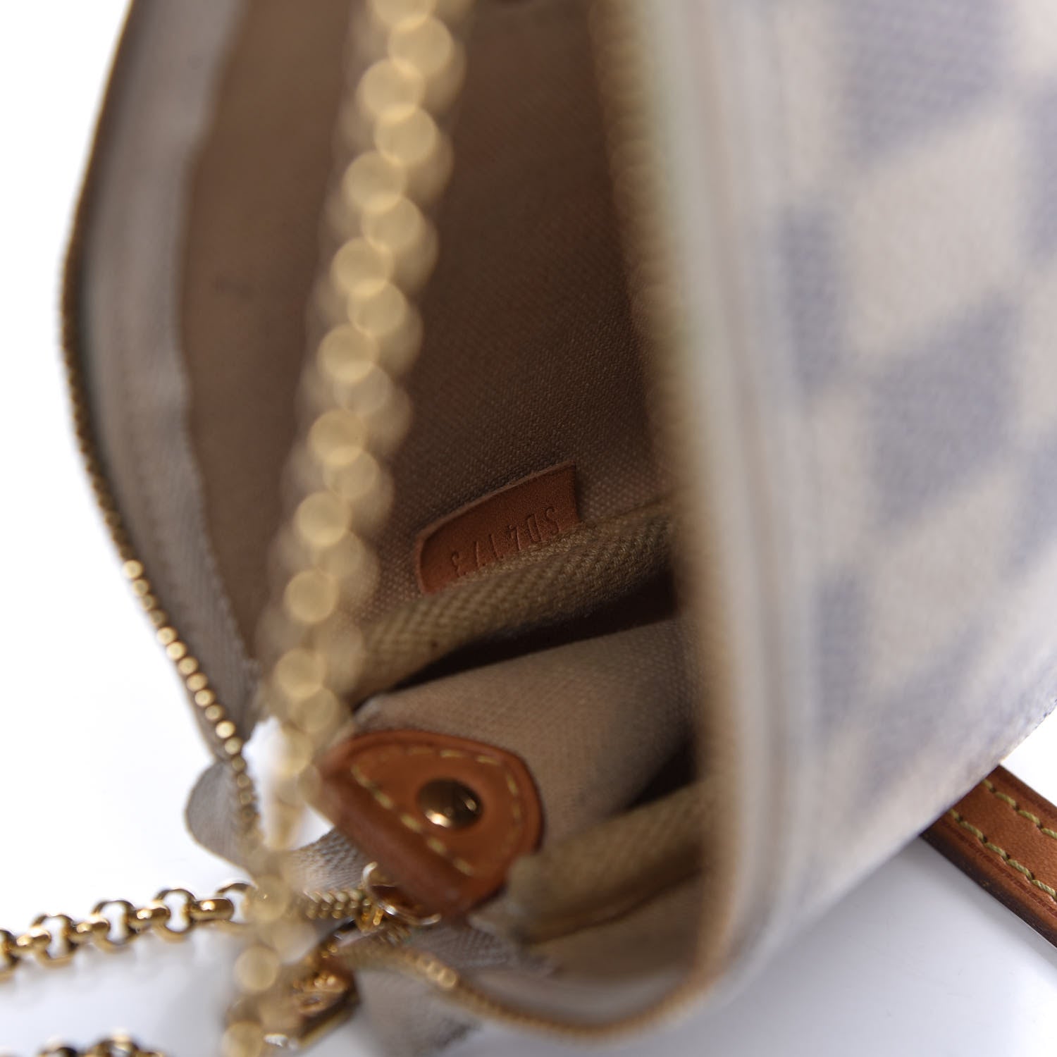Louis Vuitton Damier Azur Eva Clutch 9 of 12