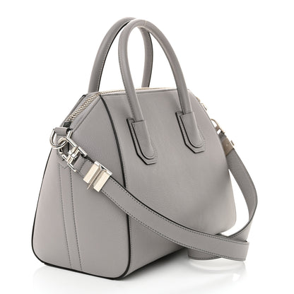 Givenchy Sugar Goatskin Small Antigona Pearl Grey 2 of 13