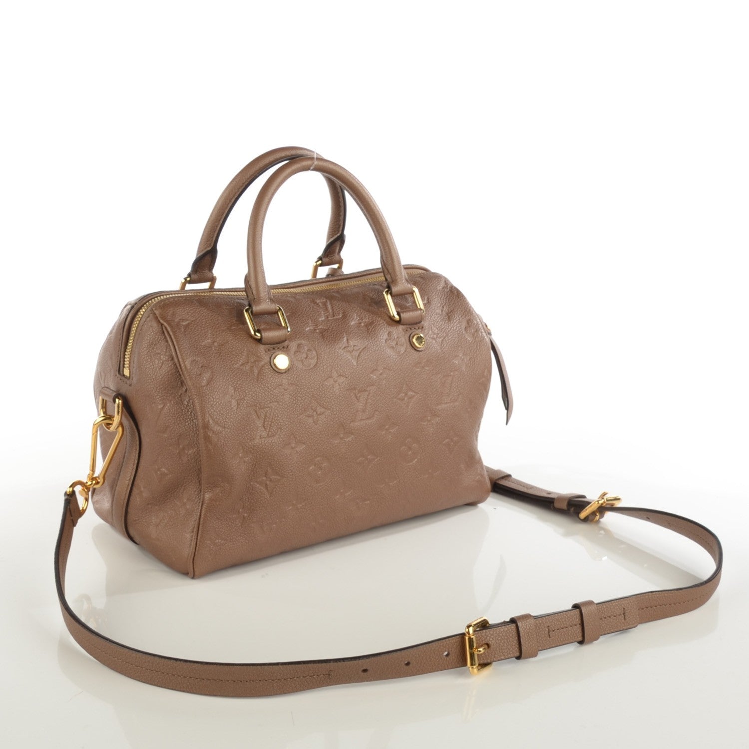 Louis Vuitton Empreinte Speedy Bandouliere 25 Bronze 3 of 7