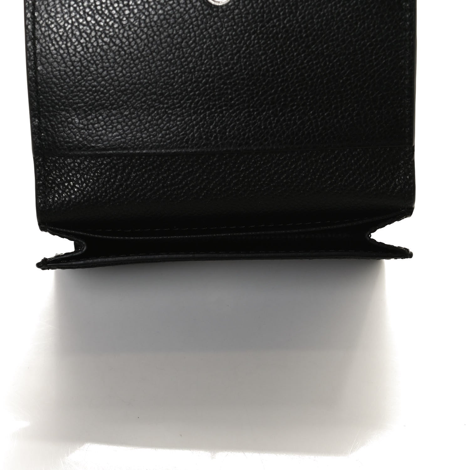 Prada Vitello Micro Grain Card Holder Black 5 of 9