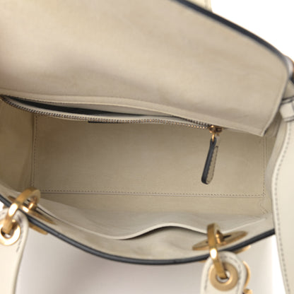 Christian Dior Calfskin Niki De Saint Phalle Medium Supple Lady Dior Off White 4 of 8