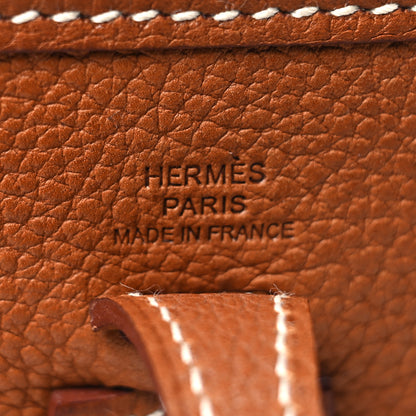 Hermes Barenia Evelyne TPM Fauve 6 of 12