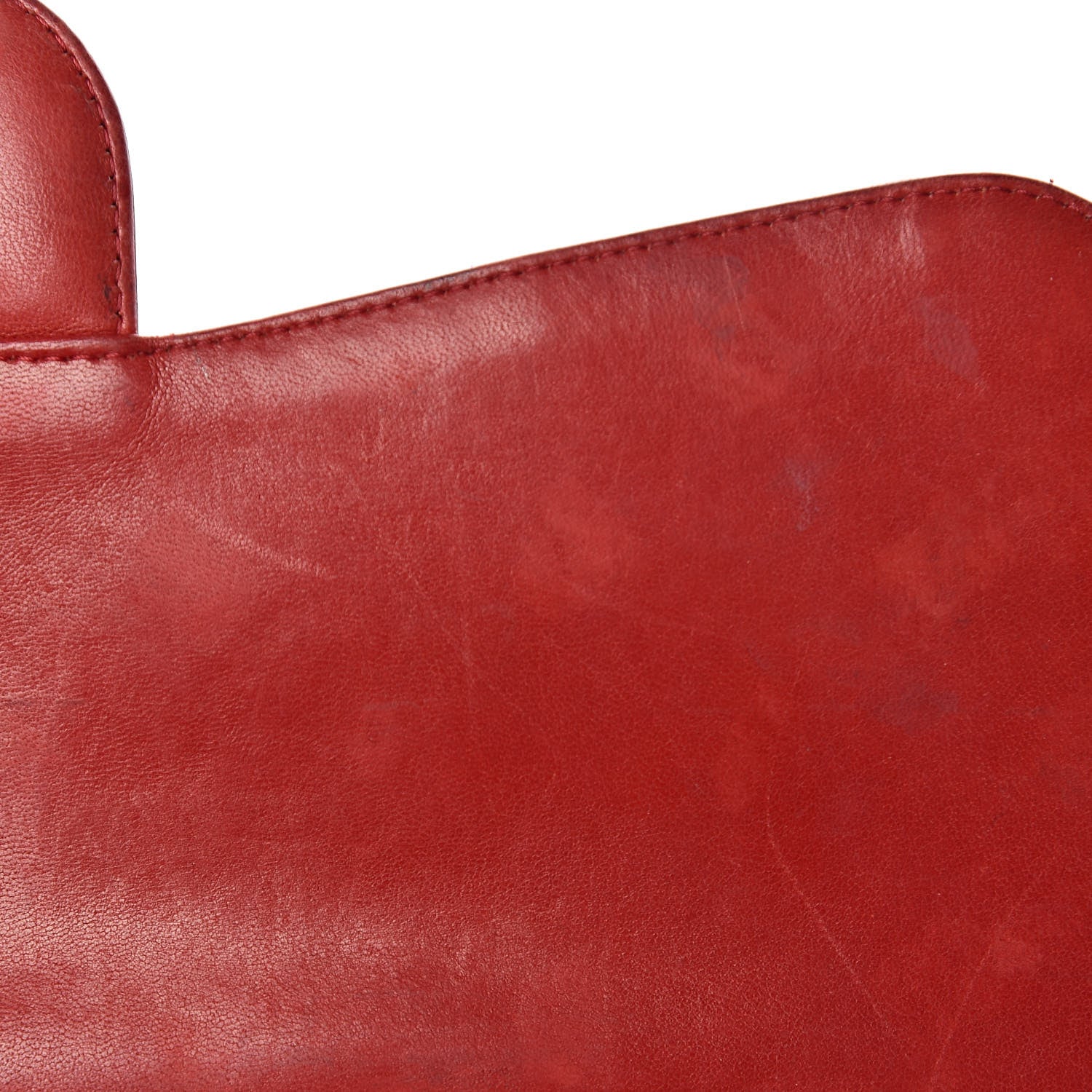 Chanel Patent Quilted Jumbo Single Flap Red 14 of 31