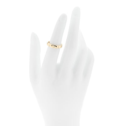 Tiffany 18K Yellow Gold Diamond Paloma Picasso Groove Ring 50 5.5 2 of 5