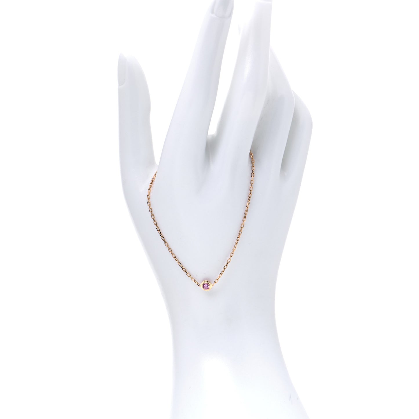 18K Pink Gold Pink Sapphire D'Amour Bracelet