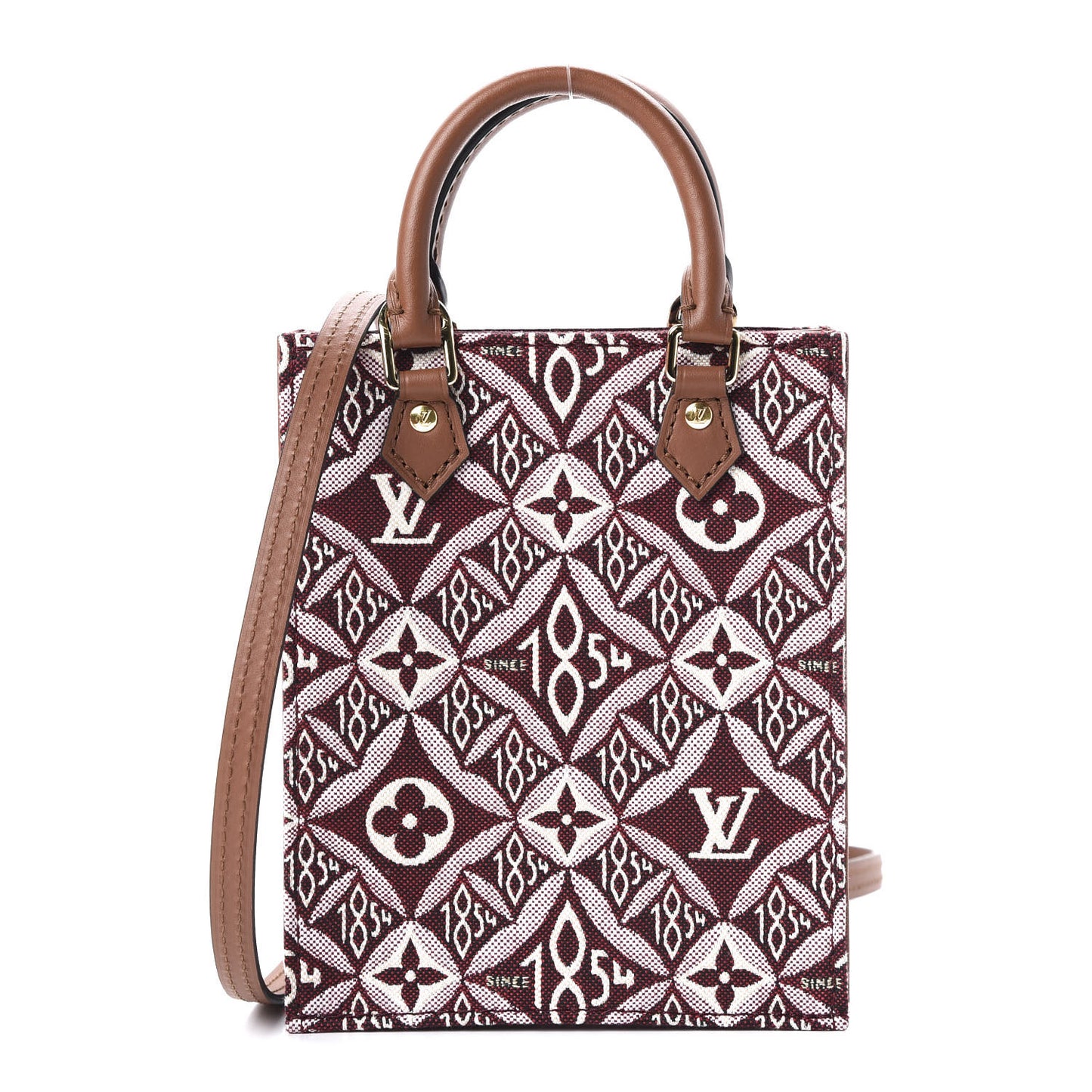 Jacquard Since 1854 Petit Sac Plat Bordeaux