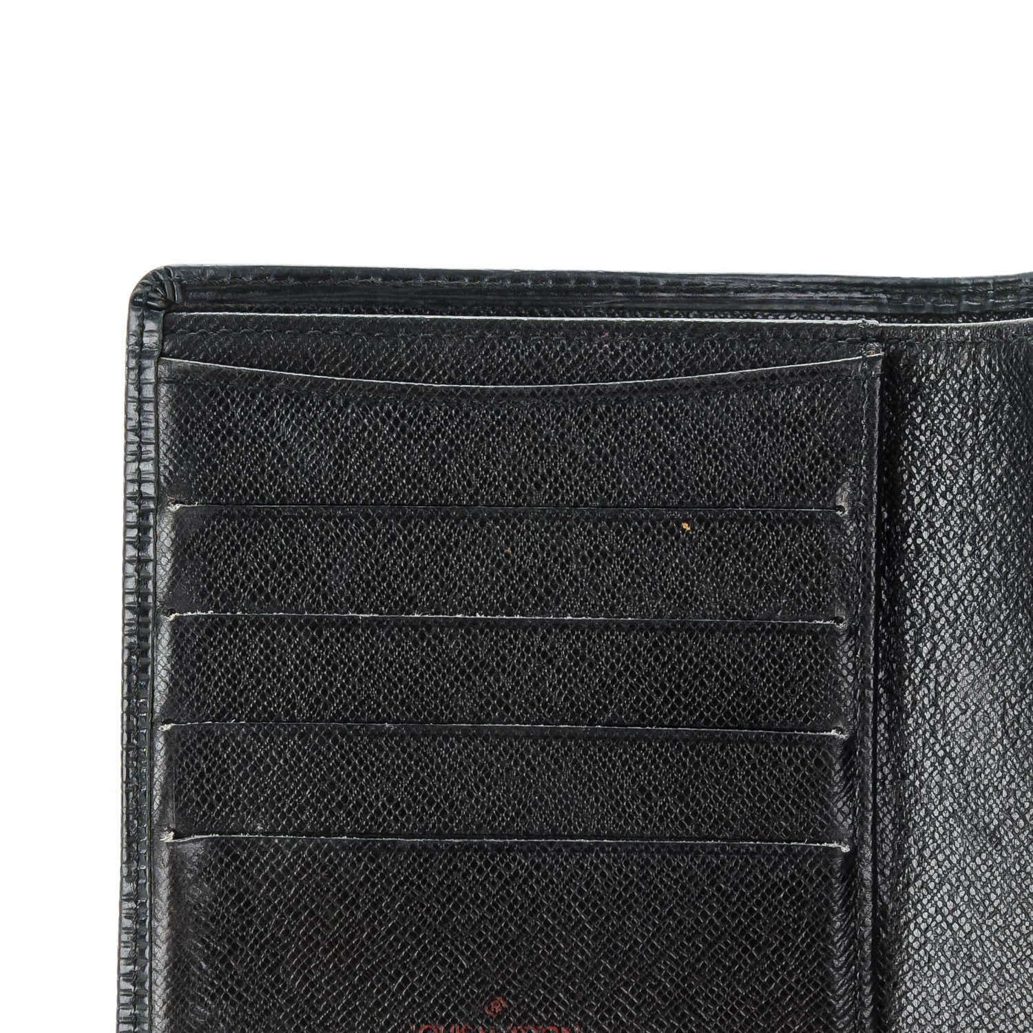 Louis Vuitton Epi Porte-Billets Compact Wallet Black 7 of 10