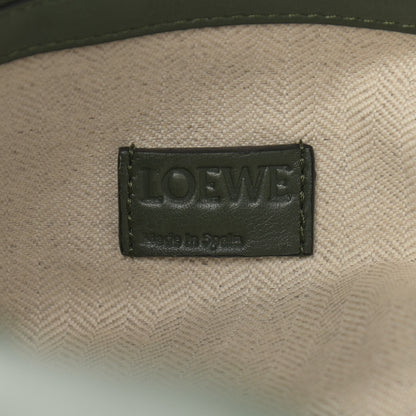 Loewe Calfskin Large Flamenco Knot Bag Khaki 6 of 10