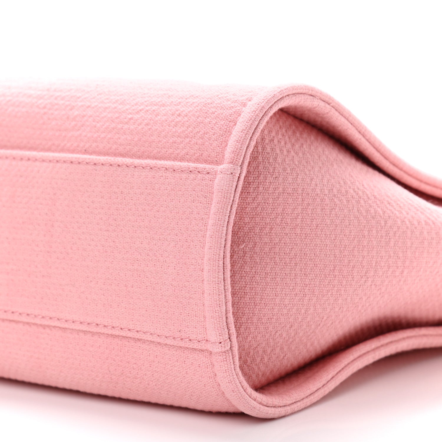 Chanel Mixed Fibers Small Deauville Tote Pink 9 of 9