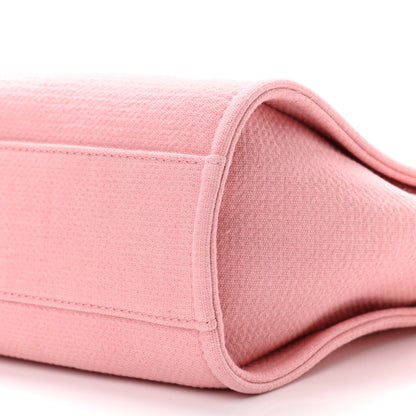 Chanel Mixed Fibers Small Deauville Tote Pink 9 of 9