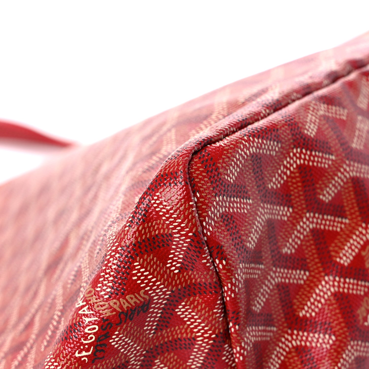 Goyard Goyardine Saint Louis GM Red 11 of 15
